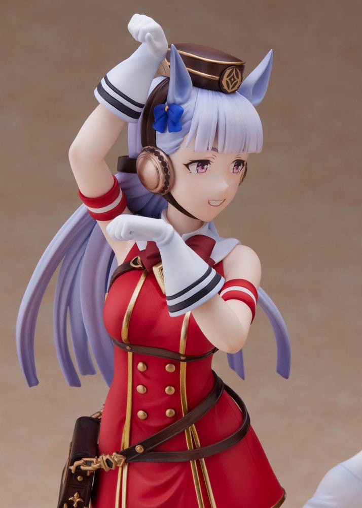 Uma Musume Pretty Derby PVC Statue 1/7 Gold Ship First-Place Pose! 27cm - Scale Statue - Furyu - Hobby Figures UK