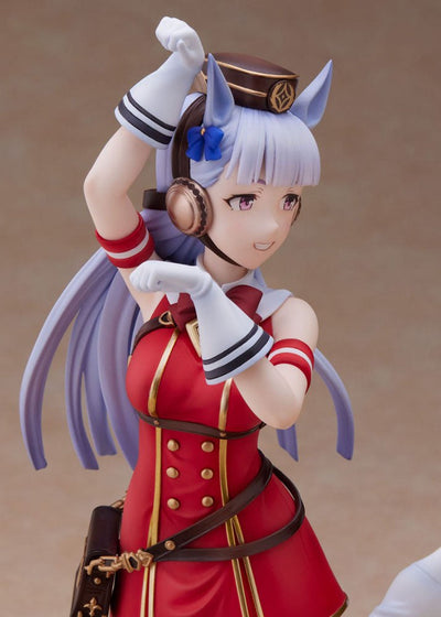 Uma Musume Pretty Derby PVC Statue 1/7 Gold Ship First-Place Pose! 27cm - Scale Statue - Furyu - Hobby Figures UK
