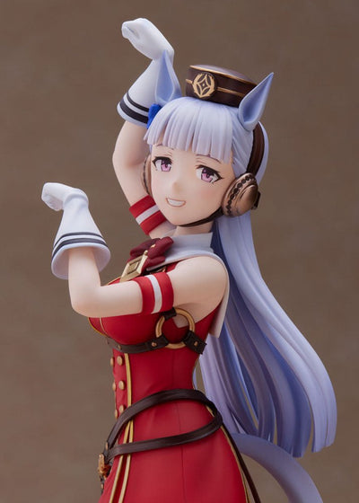 Uma Musume Pretty Derby PVC Statue 1/7 Gold Ship First-Place Pose! 27cm - Scale Statue - Furyu - Hobby Figures UK