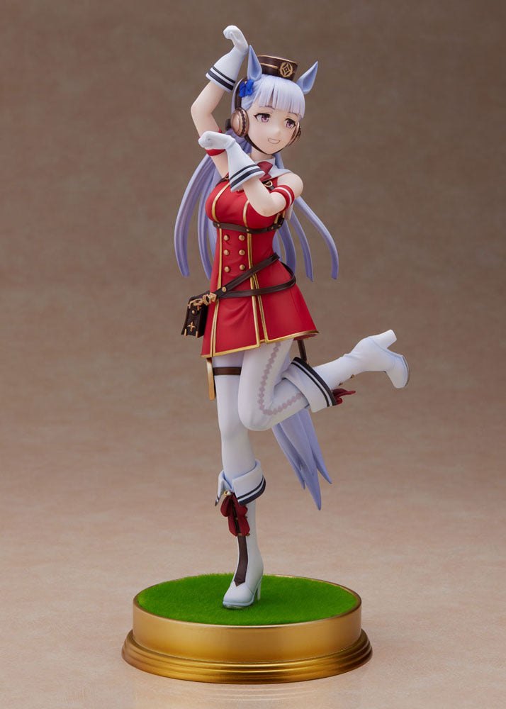 Uma Musume Pretty Derby PVC Statue 1/7 Gold Ship First-Place Pose! 27cm - Scale Statue - Furyu - Hobby Figures UK