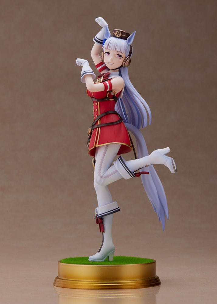 Uma Musume Pretty Derby PVC Statue 1/7 Gold Ship First-Place Pose! 27cm - Scale Statue - Furyu - Hobby Figures UK