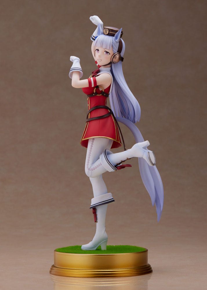 Uma Musume Pretty Derby PVC Statue 1/7 Gold Ship First-Place Pose! 27cm - Scale Statue - Furyu - Hobby Figures UK