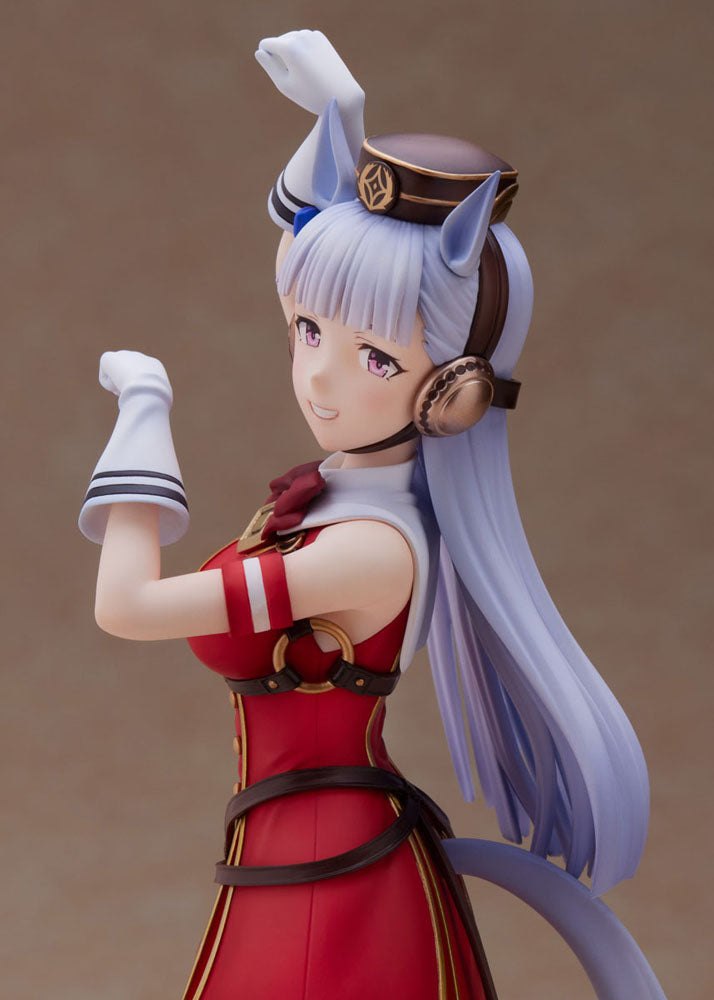Uma Musume Pretty Derby PVC Statue 1/7 Gold Ship First-Place Pose! 27cm - Scale Statue - Furyu - Hobby Figures UK