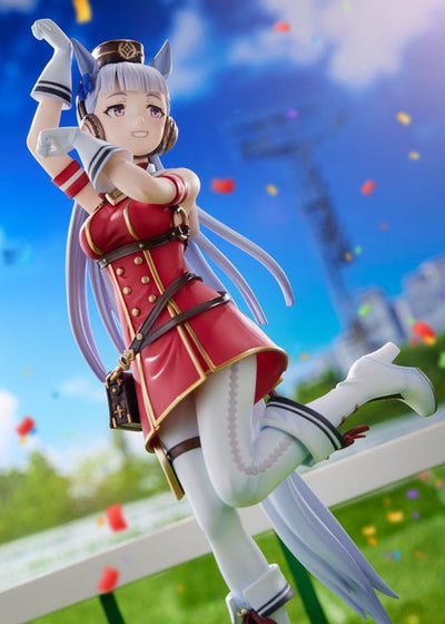 Uma Musume Pretty Derby PVC Statue 1/7 Gold Ship First-Place Pose! 27cm - Scale Statue - Furyu - Hobby Figures UK