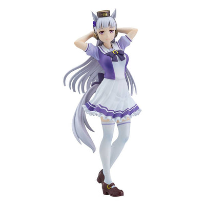 Umamusume: Pretty Derby Pop Up Parade PVC Statue Gold Ship: School Uniform Ver. 18cm - Scale Statue - Good Smile Company - Hobby Figures UK