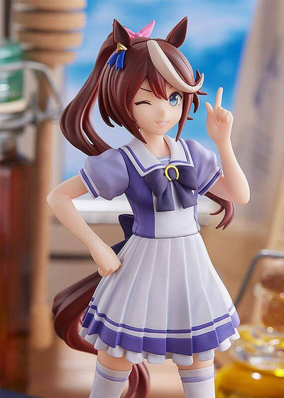 Umamusume: Pretty Derby Pop Up Parade PVC Statue Tokai Teio: School Uniform Ver. 16cm - Scale Statue - Good Smile Company - Hobby Figures UK