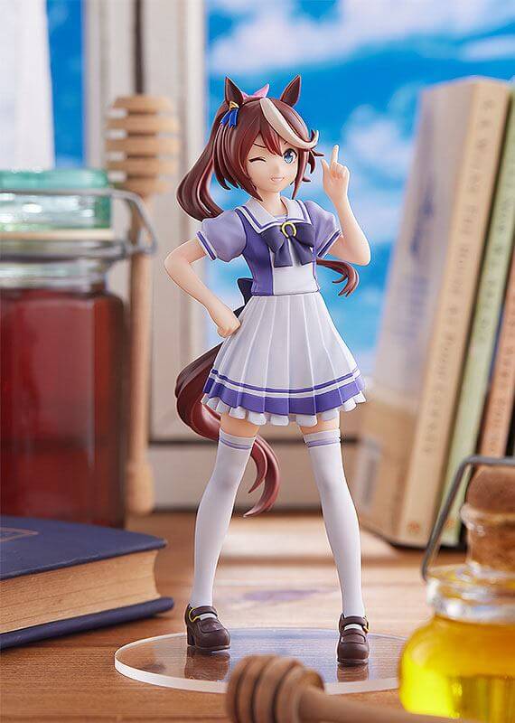 Umamusume: Pretty Derby Pop Up Parade PVC Statue Tokai Teio: School Uniform Ver. 16cm - Scale Statue - Good Smile Company - Hobby Figures UK