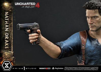 Uncharted 4: A Thief's End Ultimate Premium Masterline Statue 1/4 Nathan Drake 69cm - Scale Statue - Prime 1 Studio - Hobby Figures UK