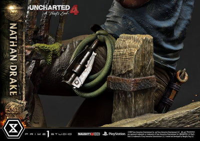 Uncharted 4: A Thief's End Ultimate Premium Masterline Statue 1/4 Nathan Drake 69cm - Scale Statue - Prime 1 Studio - Hobby Figures UK