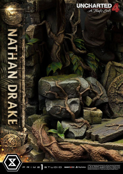 Uncharted 4: A Thief's End Ultimate Premium Masterline Statue 1/4 Nathan Drake 69cm - Scale Statue - Prime 1 Studio - Hobby Figures UK