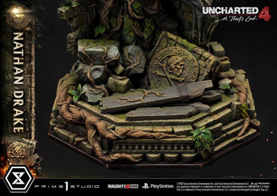 Uncharted 4: A Thief's End Ultimate Premium Masterline Statue 1/4 Nathan Drake 69cm - Scale Statue - Prime 1 Studio - Hobby Figures UK