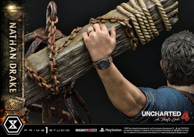 Uncharted 4: A Thief's End Ultimate Premium Masterline Statue 1/4 Nathan Drake 69cm - Scale Statue - Prime 1 Studio - Hobby Figures UK