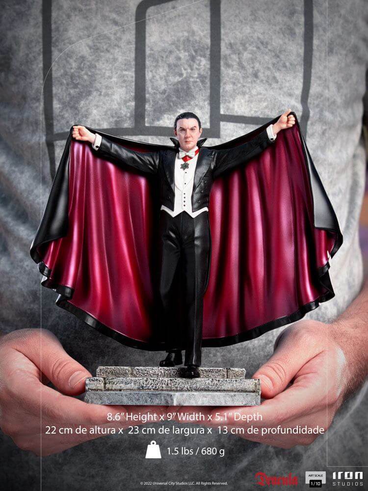Universal Monsters Art Scale Statue 1/10 Dracula 22cm - Scale Statue - Iron Studios - Hobby Figures UK