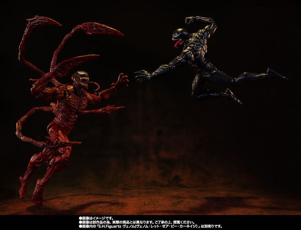 アメコミ SH.figuarts Venom LET THERE BE CARNAGE Tamashi Nations - Venom: Let There Be Carnage - Carnage, Bandai