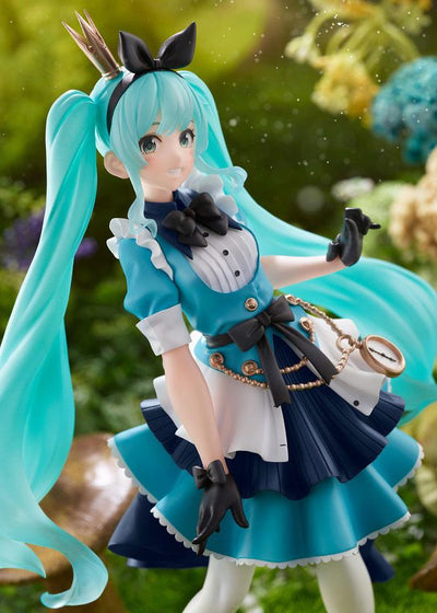 Vocaloid PVC Princess AMP Statue Hatsune Miku Alice Ver. 18cm - Scale Statue - Taito - Hobby Figures UK