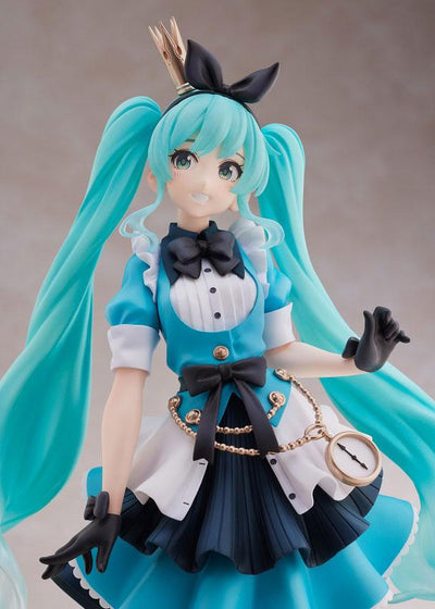 Vocaloid PVC Princess AMP Statue Hatsune Miku Alice Ver. 18cm - Scale Statue - Taito - Hobby Figures UK