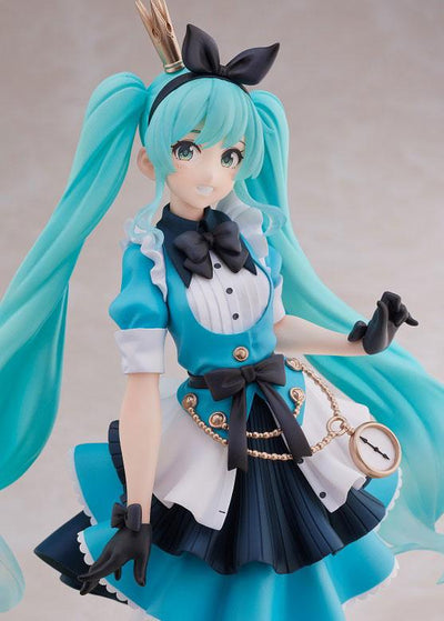 Vocaloid PVC Princess AMP Statue Hatsune Miku Alice Ver. 18cm - Scale Statue - Taito - Hobby Figures UK
