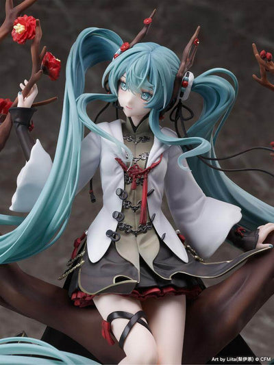 Vocaloid PVC Statue 1/7 Hatsune Miku 2022 Chinese New Year Ver. 30cm - Scale Statue - Furyu - Hobby Figures UK