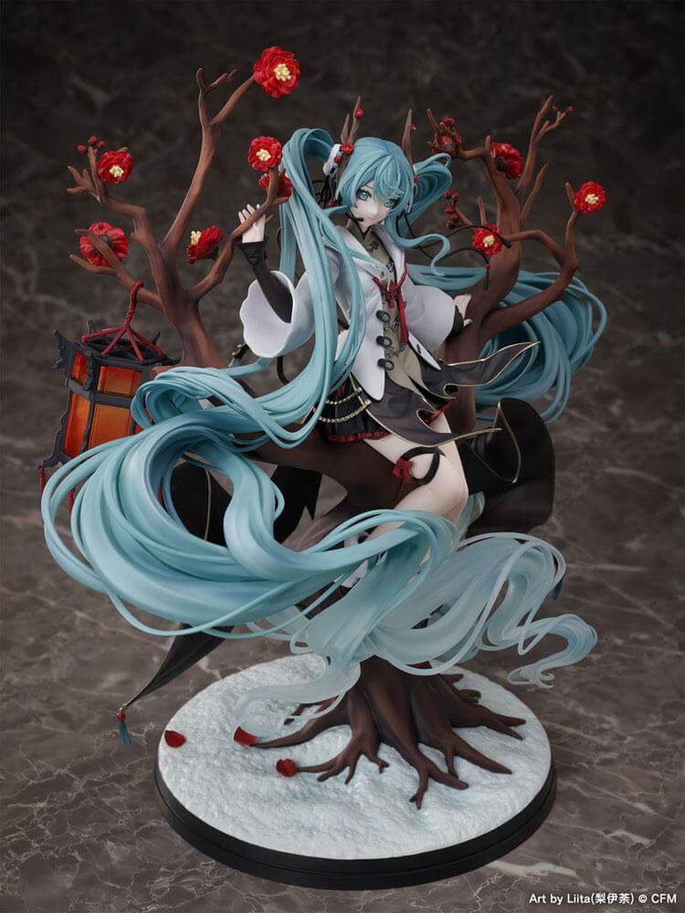 Vocaloid PVC Statue 1/7 Hatsune Miku 2022 Chinese New Year Ver. 30cm - Scale Statue - Furyu - Hobby Figures UK