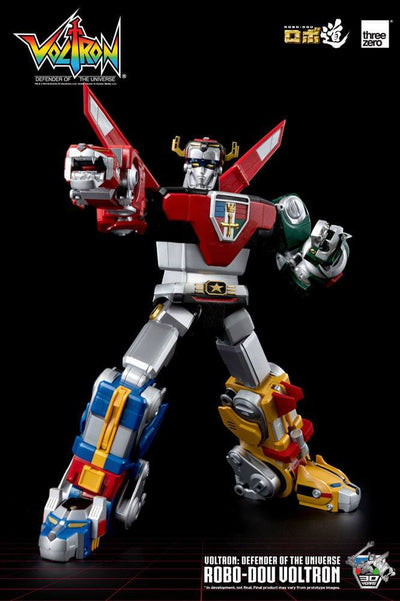Voltron: Defender of the Universe Robo-Dou Action Figure Voltron 27cm - Action Figures - Threezero - Hobby Figures UK