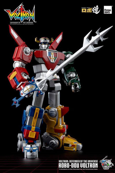 Voltron: Defender of the Universe Robo-Dou Action Figure Voltron 27cm - Action Figures - Threezero - Hobby Figures UK