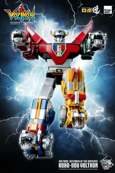 Voltron: Defender of the Universe Robo-Dou Action Figure Voltron 27cm - Action Figures - Threezero - Hobby Figures UK