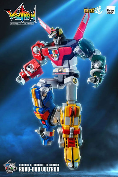 Voltron: Defender of the Universe Robo-Dou Action Figure Voltron 27cm - Action Figures - Threezero - Hobby Figures UK