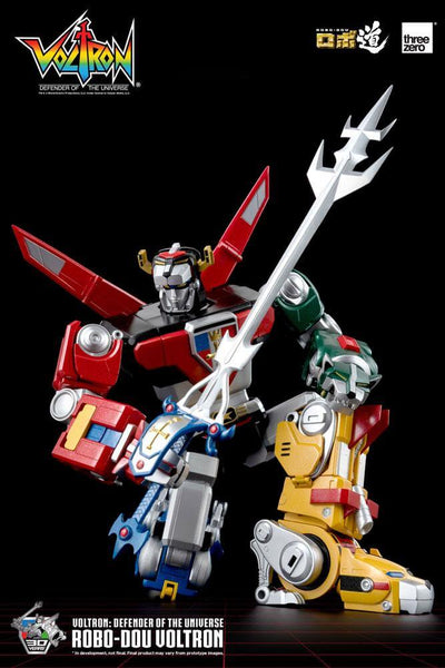 Voltron: Defender of the Universe Robo-Dou Action Figure Voltron 27cm - Action Figures - Threezero - Hobby Figures UK