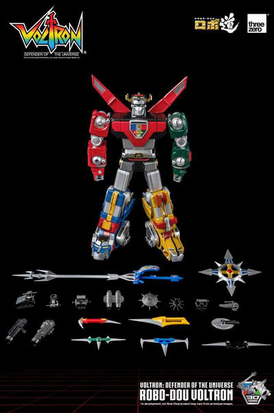 Voltron: Defender of the Universe Robo-Dou Action Figure Voltron 27cm - Action Figures - Threezero - Hobby Figures UK