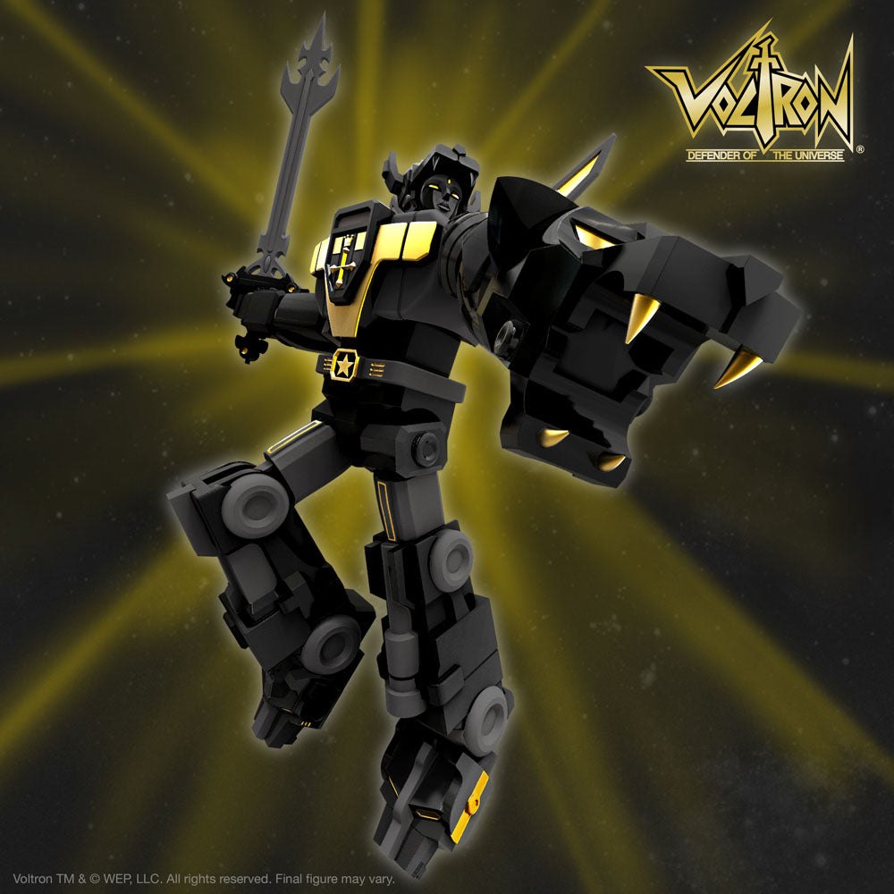 Voltron Ultimates Action Figure Voltron (Galaxy Black) 18cm - Action Figures - Super7 - Hobby Figures UK
