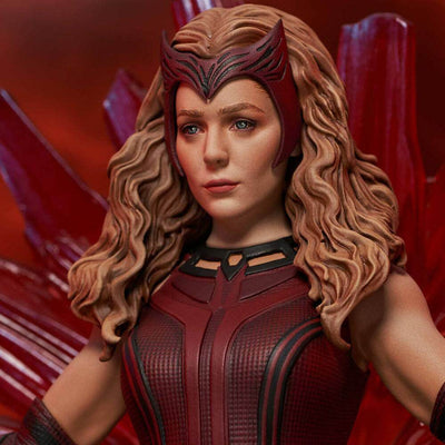 WandaVision Marvel TV Gallery PVC Statue Scarlet Witch 25cm - Scale Statue - Diamond Select - Hobby Figures UK