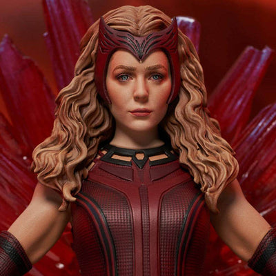 WandaVision Marvel TV Gallery PVC Statue Scarlet Witch 25cm - Scale Statue - Diamond Select - Hobby Figures UK