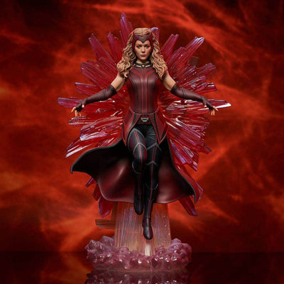 WandaVision Marvel TV Gallery PVC Statue Scarlet Witch 25cm - Scale Statue - Diamond Select - Hobby Figures UK