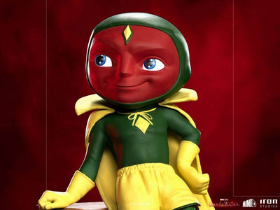 WandaVision Mini Co. PVC Figure Vision Halloween Version 19cm - Scale Statue - Iron Studios - Hobby Figures UK