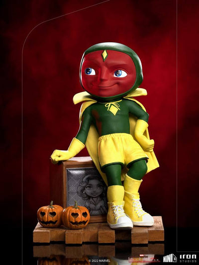 WandaVision Mini Co. PVC Figure Vision Halloween Version 19cm - Scale Statue - Iron Studios - Hobby Figures UK