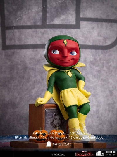 WandaVision Mini Co. PVC Figure Vision Halloween Version 19cm - Scale Statue - Iron Studios - Hobby Figures UK
