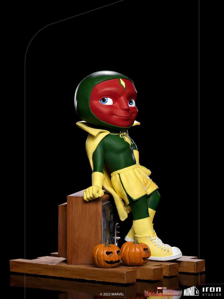 WandaVision Mini Co. PVC Figure Vision Halloween Version 19cm - Scale Statue - Iron Studios - Hobby Figures UK
