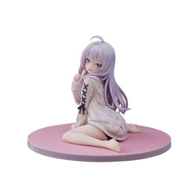 Wandering Witch: The Journey of Elaina PVC Statue 1/7 Elaina Knit One-piece Dress Ver. 15cm - Scale Statue - Furyu - Hobby Figures UK