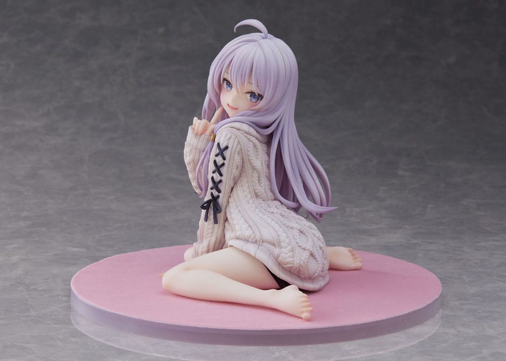 Wandering Witch: The Journey of Elaina PVC Statue 1/7 Elaina Knit One-piece Dress Ver. 15cm - Scale Statue - Furyu - Hobby Figures UK