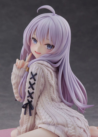 Wandering Witch: The Journey of Elaina PVC Statue 1/7 Elaina Knit One-piece Dress Ver. 15cm - Scale Statue - Furyu - Hobby Figures UK