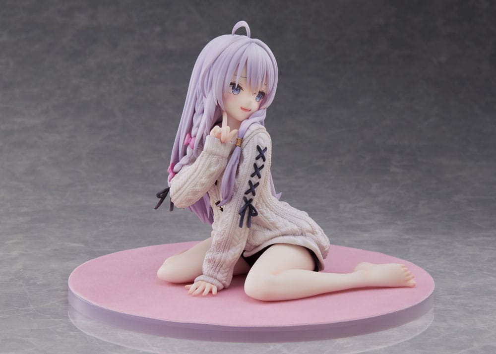 Wandering Witch: The Journey of Elaina PVC Statue 1/7 Elaina Knit One-piece Dress Ver. 15cm - Scale Statue - Furyu - Hobby Figures UK