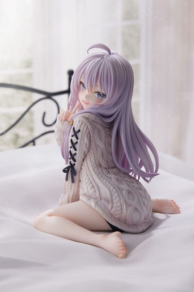 Wandering Witch: The Journey of Elaina PVC Statue 1/7 Elaina Knit One-piece Dress Ver. 15cm - Scale Statue - Furyu - Hobby Figures UK