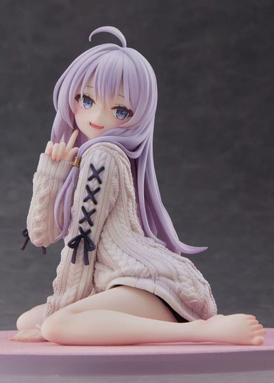Wandering Witch: The Journey of Elaina PVC Statue 1/7 Elaina Knit One-piece Dress Ver. 15cm - Scale Statue - Furyu - Hobby Figures UK