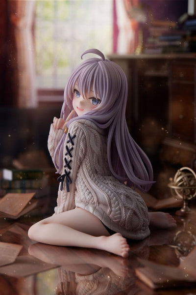 Wandering Witch: The Journey of Elaina PVC Statue 1/7 Elaina Knit One-piece Dress Ver. 15cm - Scale Statue - Furyu - Hobby Figures UK