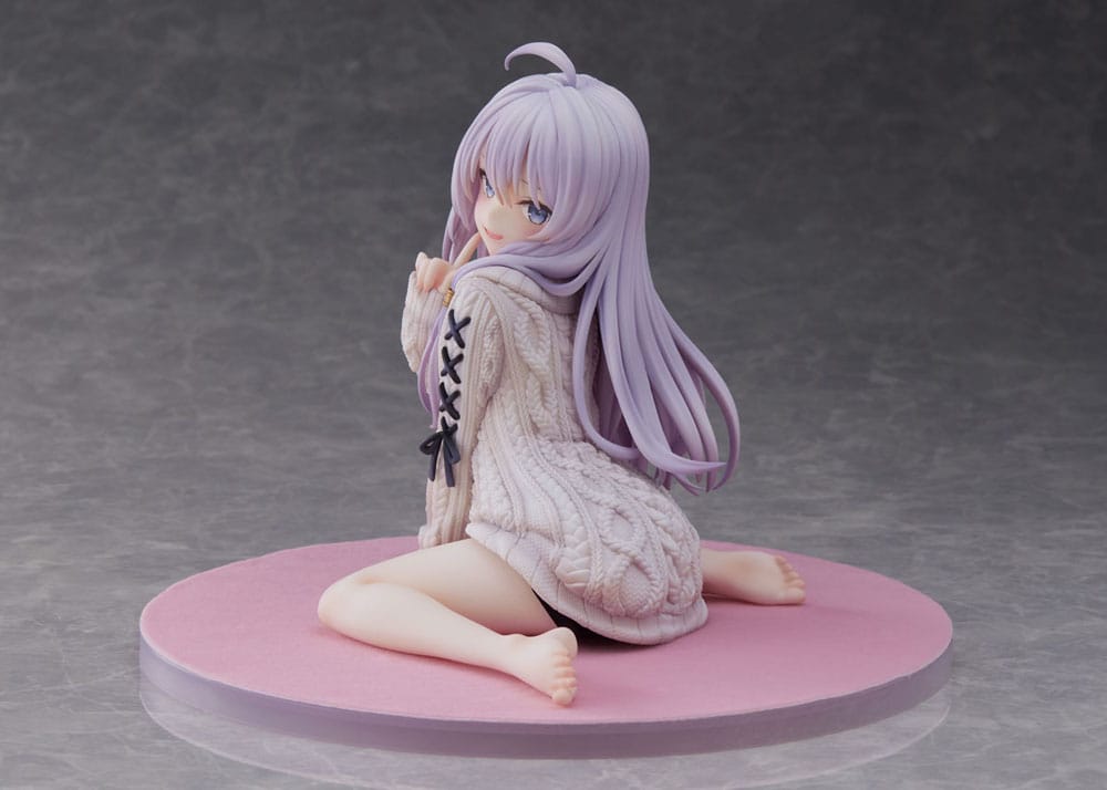 Wandering Witch: The Journey of Elaina PVC Statue 1/7 Elaina Knit One-piece Dress Ver. 15cm - Scale Statue - Furyu - Hobby Figures UK