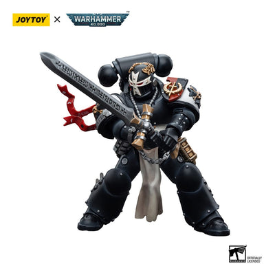 Warhammer 40k Action Figure 1/18 Black Templars Emperor's Champion Bayard's Revenge 12cm - Action Figures - Joy Toy (CN) - Hobby Figures UK