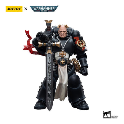 Warhammer 40k Action Figure 1/18 Black Templars Emperor's Champion Bayard's Revenge 12cm - Action Figures - Joy Toy (CN) - Hobby Figures UK