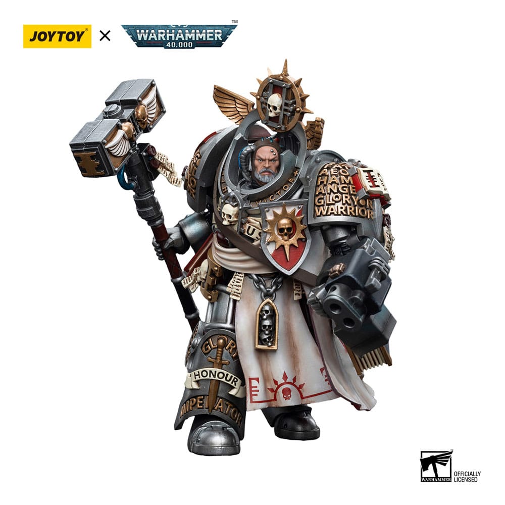 Warhammer 40k Action Figure 1/18 Grey Knights Grand Master Voldus 12cm - Action Figures - Joy Toy (CN) - Hobby Figures UK