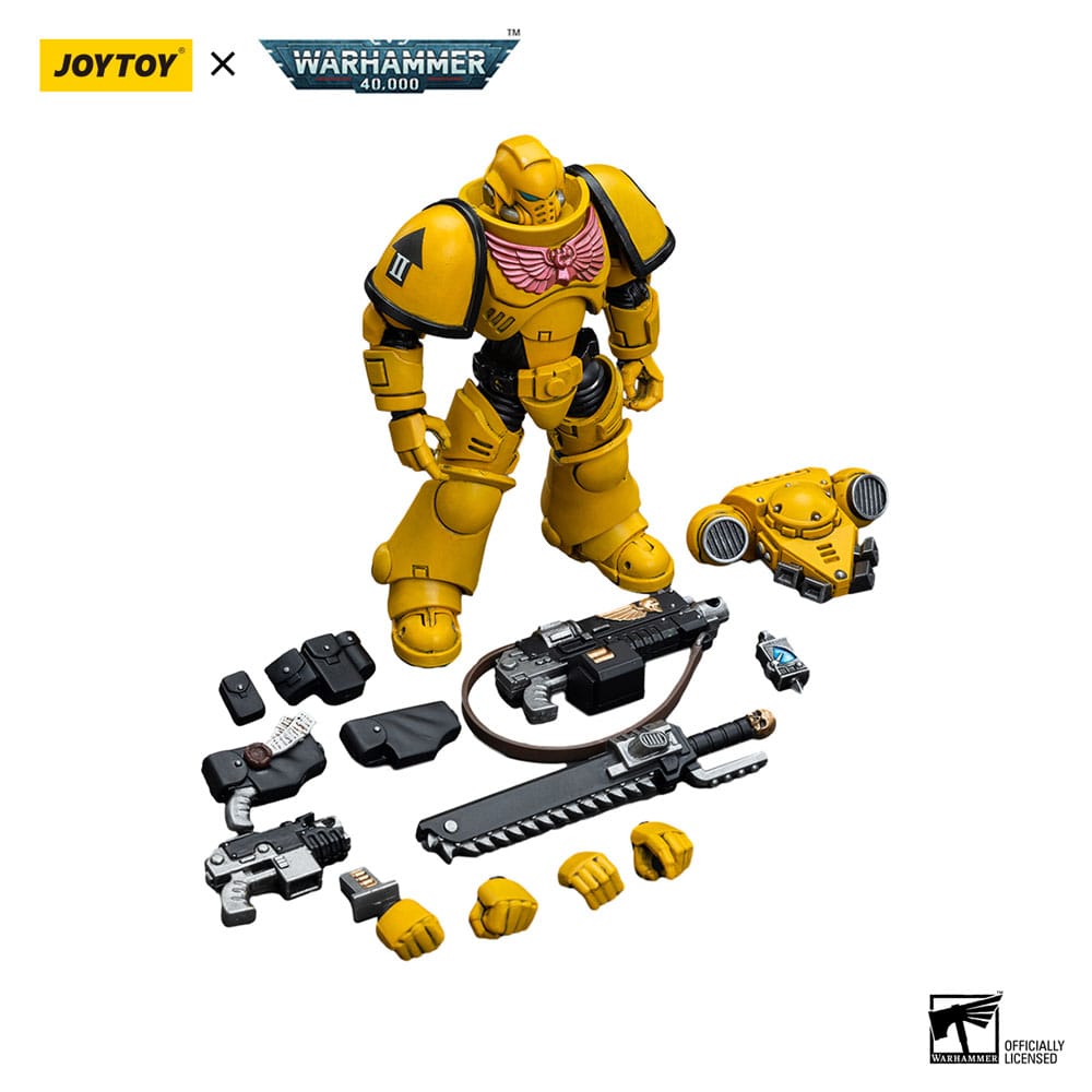 JoyToy 1/18 Warhammer 40K Black Templars Primaris Épée Frères - David Toys JoyToy 1/18 Warhammer 40K Black Templars Primaris Épée Frères - David Toys