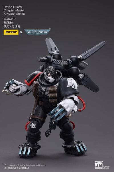 Warhammer 40k Action Figure 1/18 Raven Guard Chapter Master Kayvaan Shrike 12cm - Action Figures - Joy Toy (CN) - Hobby Figures UK